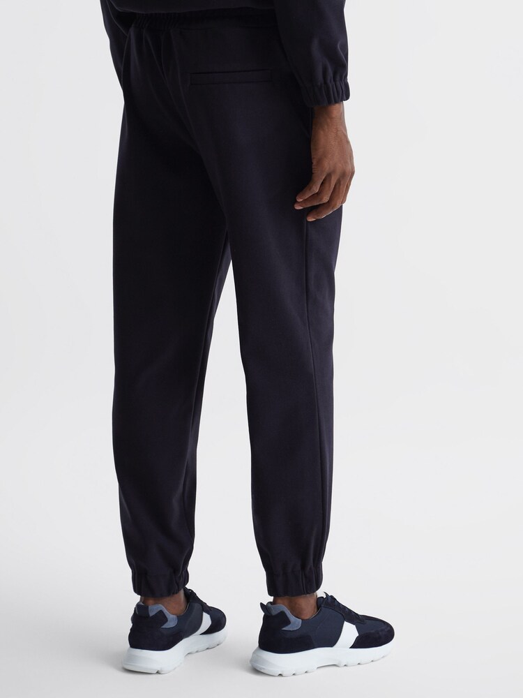 Reiss Navy Bear Micro Fleece Joggers - Image 5 of 5 Reiss Navy Bear Micro Fleece Joggers - Image 5 of 5