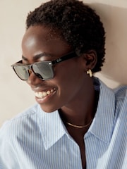 Ray-Ban New Wayfarer Polarised Lens Sunglasses - Image 1 of 14