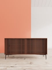 Swoon Brown Weaving Sideboard - Image 1 of 7