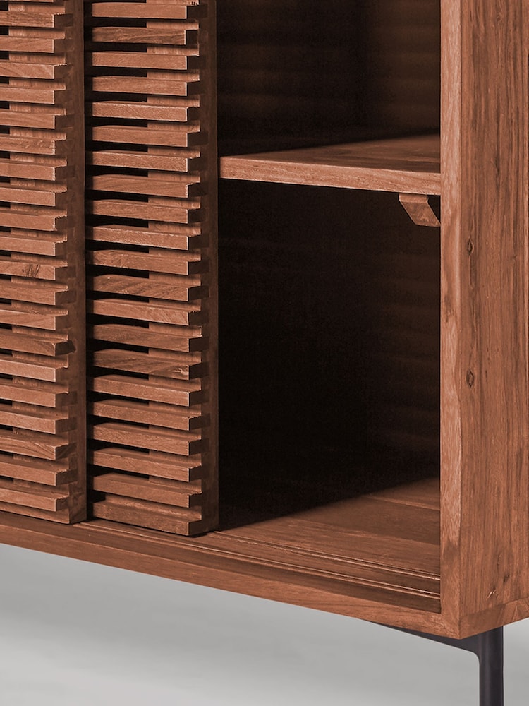 Swoon Brown Weaving Sideboard - Image 7 of 7 Swoon Brown Weaving Sideboard - Image 7 of 7