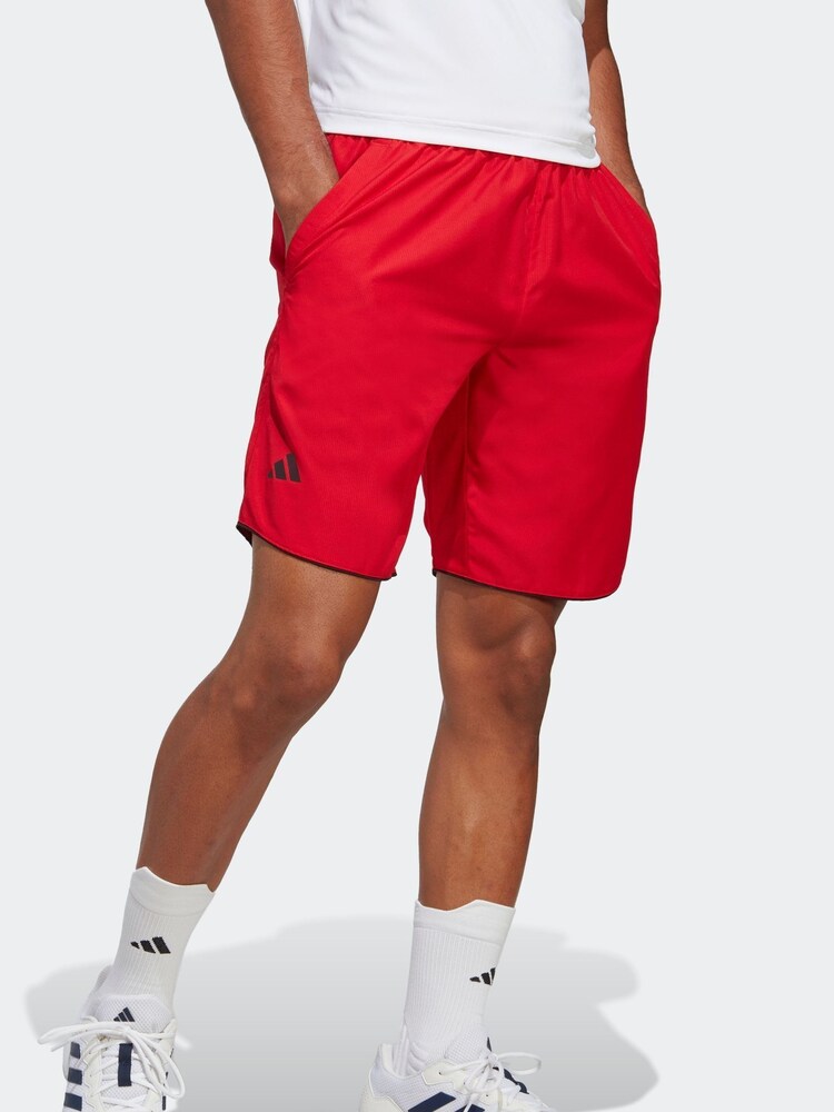 adidas Red Club Tennis Shorts - Image 3 of 6