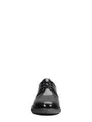 Clarks Black Pat Griffin Lane Shoes - Image 6 of 7