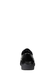 Clarks Black Pat Griffin Lane Shoes - Image 7 of 7