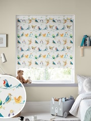 Voyage Sunshine Natural Blackout Birdy Branch Made To Measure Roller Blind - Image 1 of 6