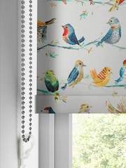 Voyage Sunshine Natural Blackout Birdy Branch Made To Measure Roller Blind - Image 4 of 6