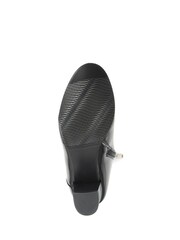 Pavers Light Black Pavers Black Wider Fit Block Heel Ankle Boots - Image 5 of 5