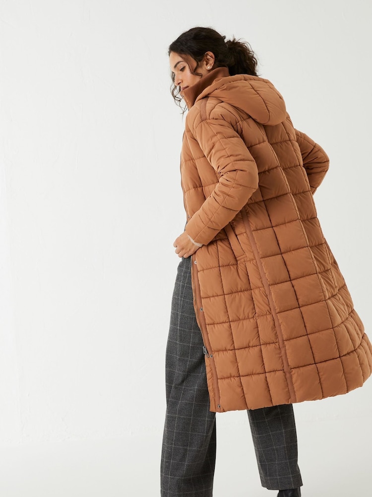 FatFace Yellow Harley Puffer Coat - Image 2 of 6 FatFace Yellow Harley Puffer Coat - Image 2 of 6