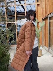 FatFace Yellow Harley Puffer Coat - Image 4 of 6