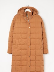 FatFace Yellow Harley Puffer Coat - Image 6 of 6