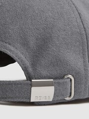 Reiss Blue Ashby Wool Blend Baseball Cap - Image 5 of 6