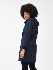 Regatta Navy Romine Longline Waterproof Insulated Thermal Jacket - Image 2 of 9