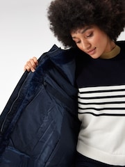 Regatta Navy Romine Longline Waterproof Insulated Thermal Jacket - Image 6 of 9