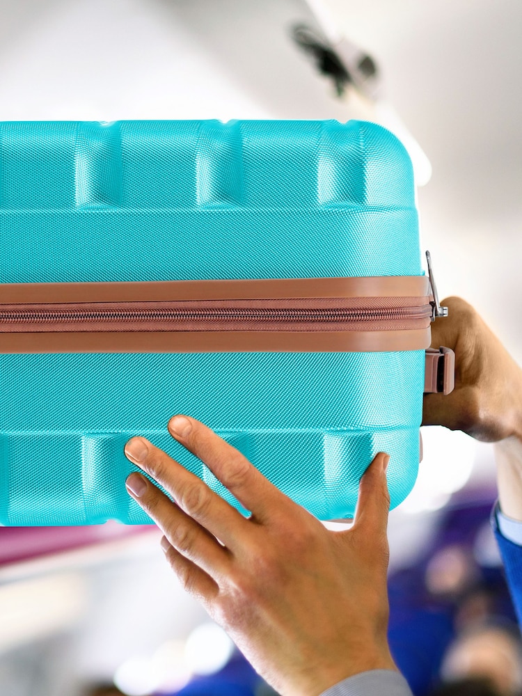 Flight Knight 56x45x25cm EasyJet Overhead 4 Wheel ABS Hard Case Cabin Carry On Hand Luggage - Image 5 of 7