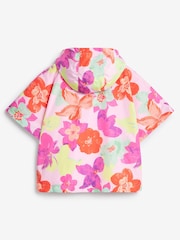Multi rožast vzorec - odporen na dež Overhead Printed komplet Away Poncho Cagoule (3mths-7yrs) - Slika 6 iz 8