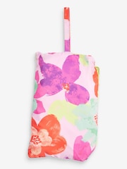 Multi rožast vzorec - odporen na dež Overhead Printed komplet Away Poncho Cagoule (3mths-7yrs) - Slika 7 iz 8