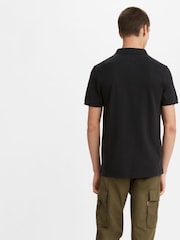 Черный - Levi's® Housemark 100% Cotton Polo Shirt - Image 2 of 4