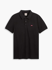 Черный - Levi's® Housemark 100% Cotton Polo Shirt - Image 3 of 4