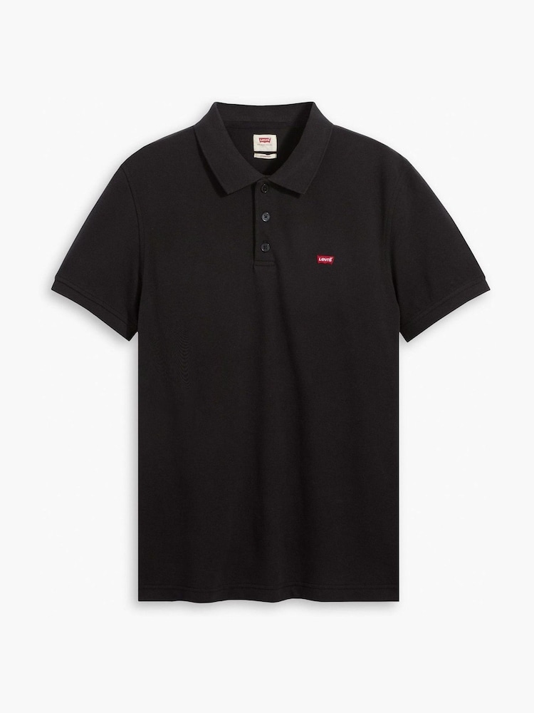 Levi's® Black Housemark 100% Cotton Polo Shirt - Image 3 of 4