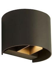 Searchlight Grey Curve Outdoor Wall Light - Image 3 of 3