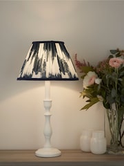 Searchlight Cream Wren Candlestick Table Lamp Base - Image 3 of 4