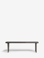 Dark Grey Oak Effect Ezra Bench - Image 5 of 7