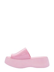 Melissa Pink Platform Slides - Image 3 of 5