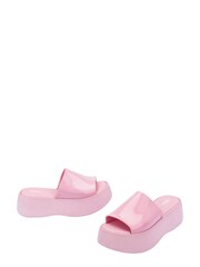 Melissa Pink Platform Slides - Image 4 of 5