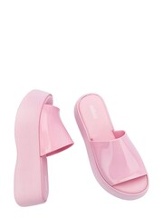 Melissa Pink Platform Slides - Image 5 of 5