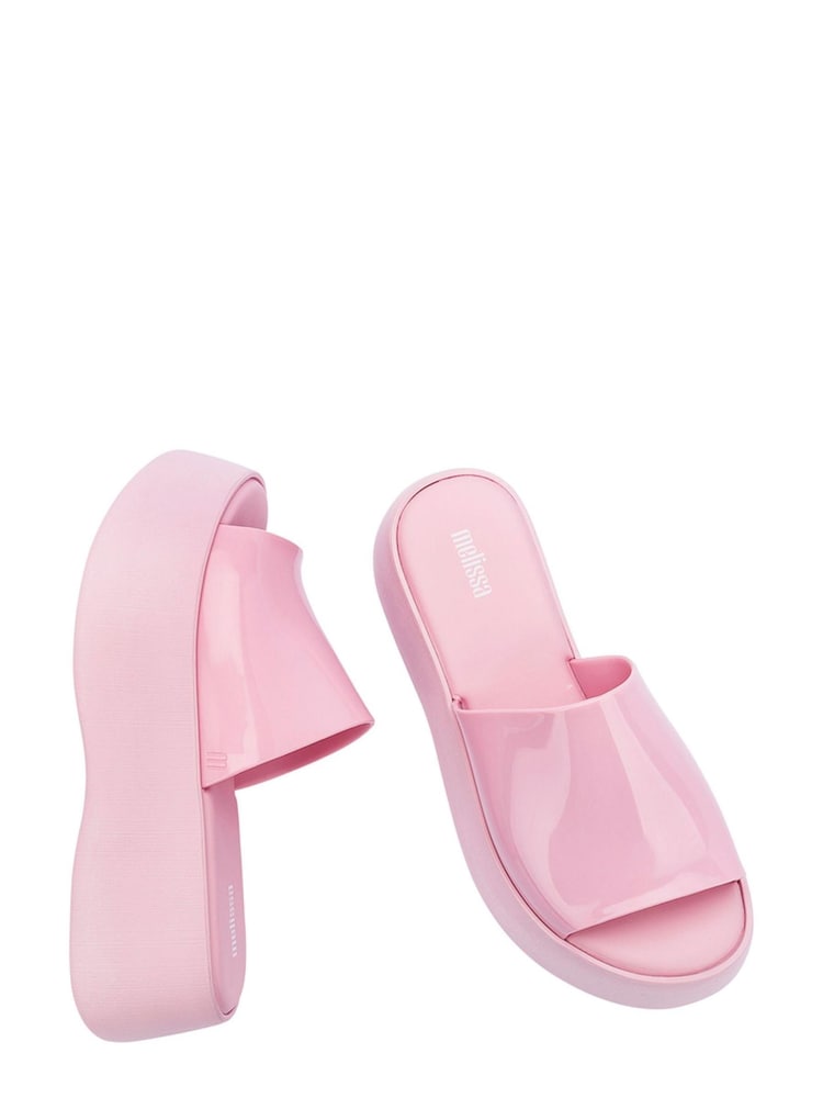 Melissa Pink Platform Slides - Image 5 of 5 Melissa Pink Platform Slides - Image 5 of 5
