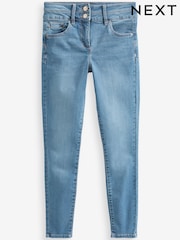Denim, Mittelblau - Lift-Slim-And-Shape Skinny Jeans - Bild 1 von 1