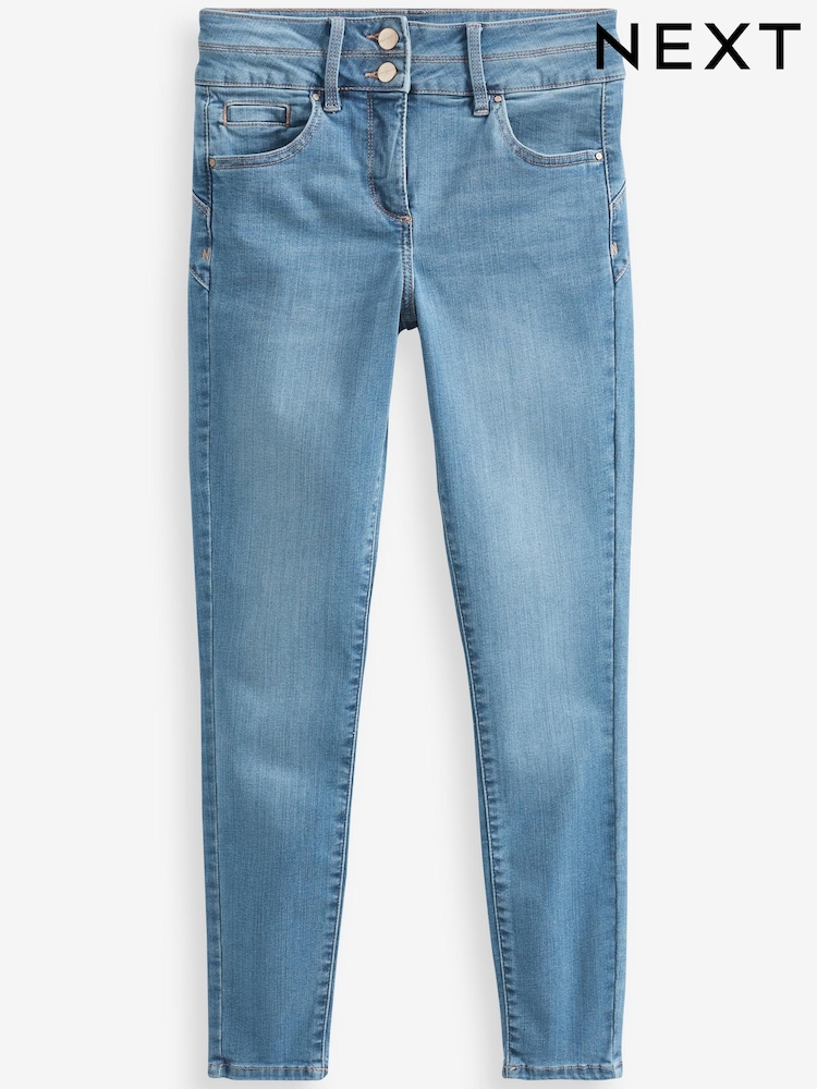 Denim, Mittelblau - Lift-Slim-And-Shape Skinny Jeans - Bild 1 von 1