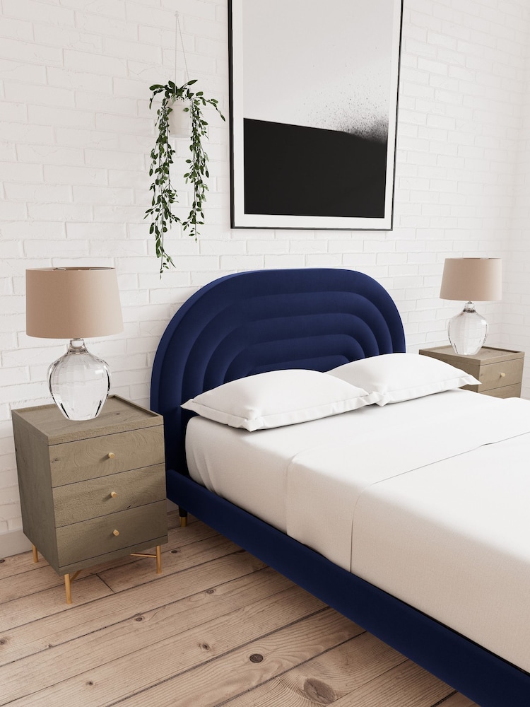 Swoon Grey Halle Bedside Table - Image 2 of 7