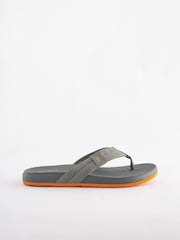 Grey Motionflex Flip Flops - Image 3 of 6