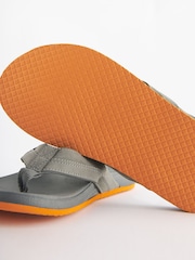 Grey Motionflex Flip Flops - Image 6 of 6