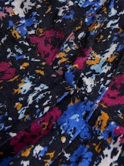 Reiss Navy Print Jackie 4-9 yrs Printed Jersey Top - Image 5 of 5