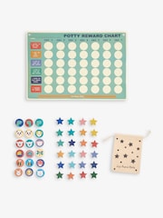 JoJo Maman Bébé Green Potty Training Magnetic Reward Chart - Image 1 of 1