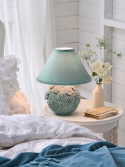 Shabby Chic by Rachel Ashwell® Blue Gwennie Table Lamp - Image 1 of 4
