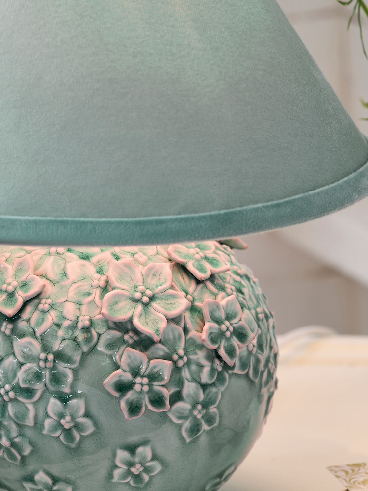 Shabby Chic by Rachel Ashwell® Blue Gwennie Table Lamp - Image 4 of 4