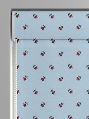 Cath Kidston Blue Rose Bud Made To Measure Roman 100% Cotton Blinds - Image 3 of 6