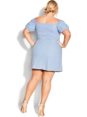 City Chic Purple Sweet Paradise Dress - Image 2 of 4