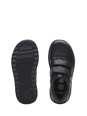 Clarks Black Kids Leather Daze Step Shoes - Image 6 of 6