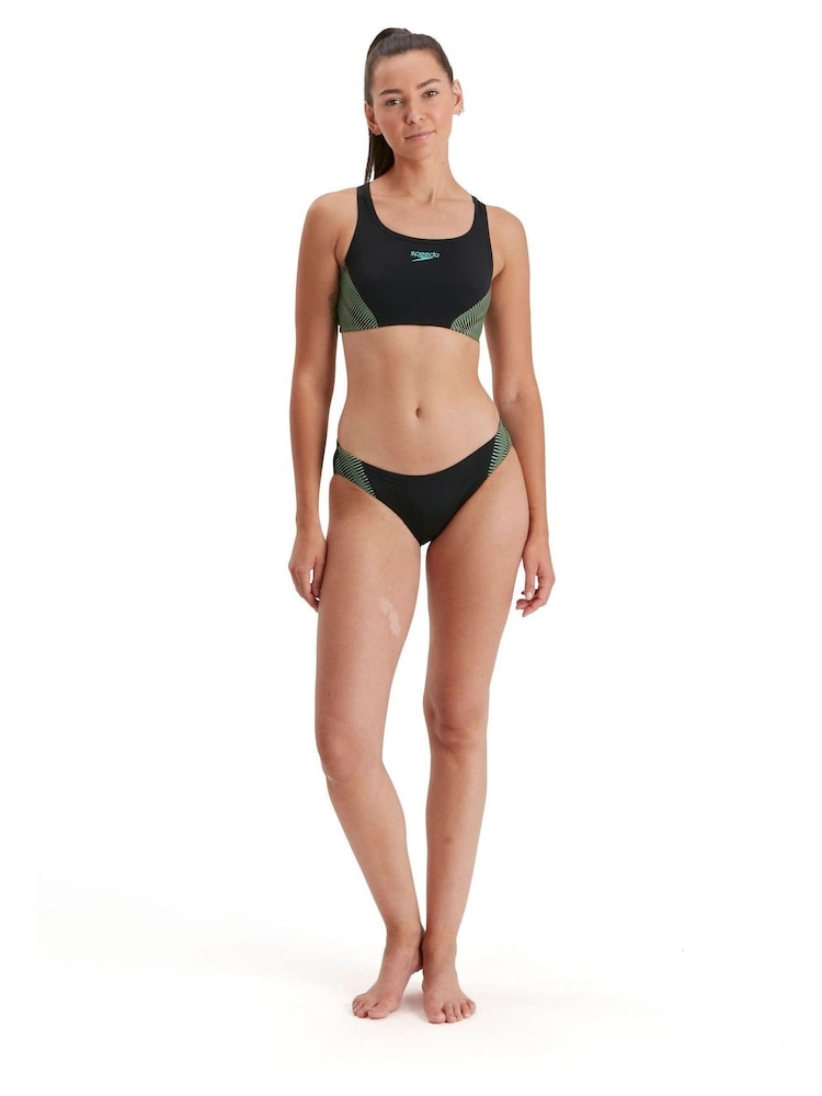 Speedo Placement Black Two Piece Bikini - Image 11 of 11