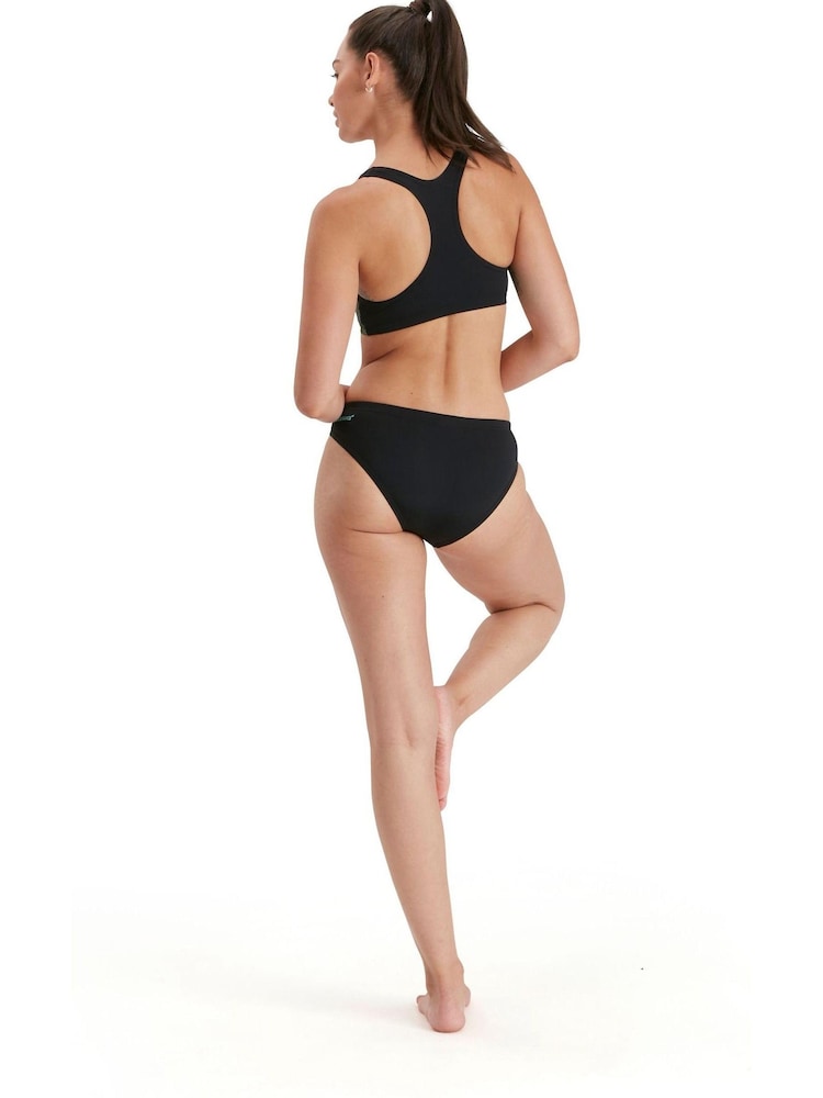 Speedo Placement Black Two Piece Bikini - Image 2 of 11
