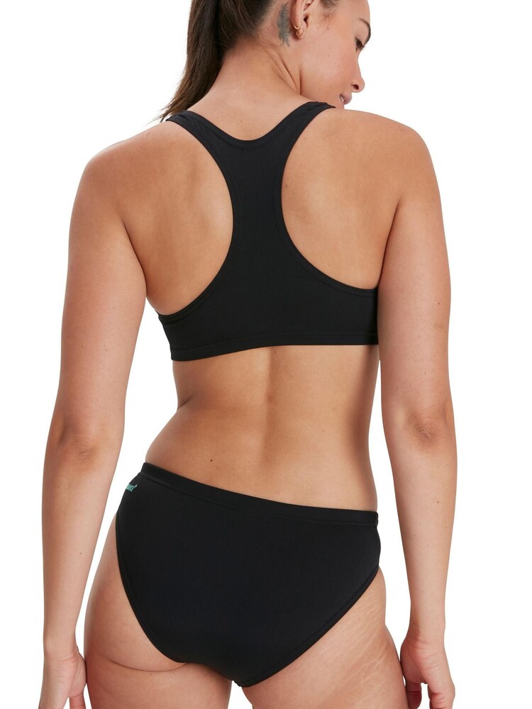 Speedo Placement Black Two Piece Bikini - Image 5 of 11