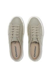 Superga Grey 2750 Efglu Trainers - Image 3 of 4