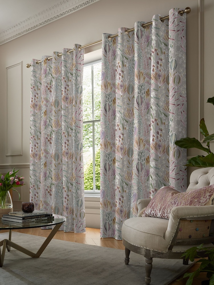 Voyage Cream Sandstone Masina Made to Measure Curtains - Image 2 of 9