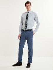 Синий - элегантные брюки - Image 2 of 6