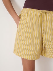Hush Yellow Wendy Stripe Air Flow Shorts - Image 4 of 5