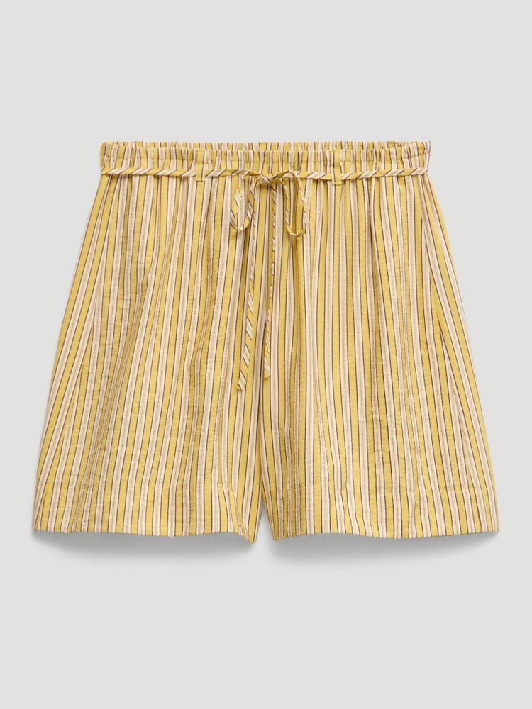 Hush Yellow Wendy Stripe Air Flow Shorts - Image 5 of 5
