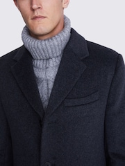 MOSS Grey Epsom Overcoat - Image 3 of 3